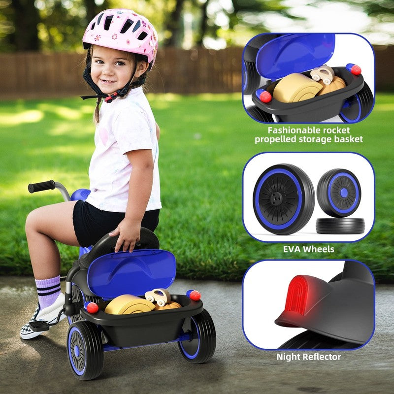 5 In 1 Toddler Bike for 1 4 Years Old Boys Girls Tricycles for Toddlers Kids Tri4