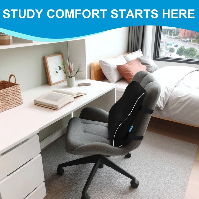 Lumbar Support Pillow for Office Chair, Car, Home or Dorm, Back Pain Relief1