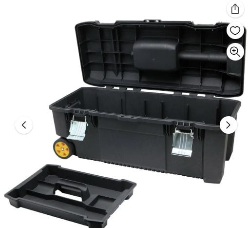 DWST28100 Tool Box on Wheels - Black New3