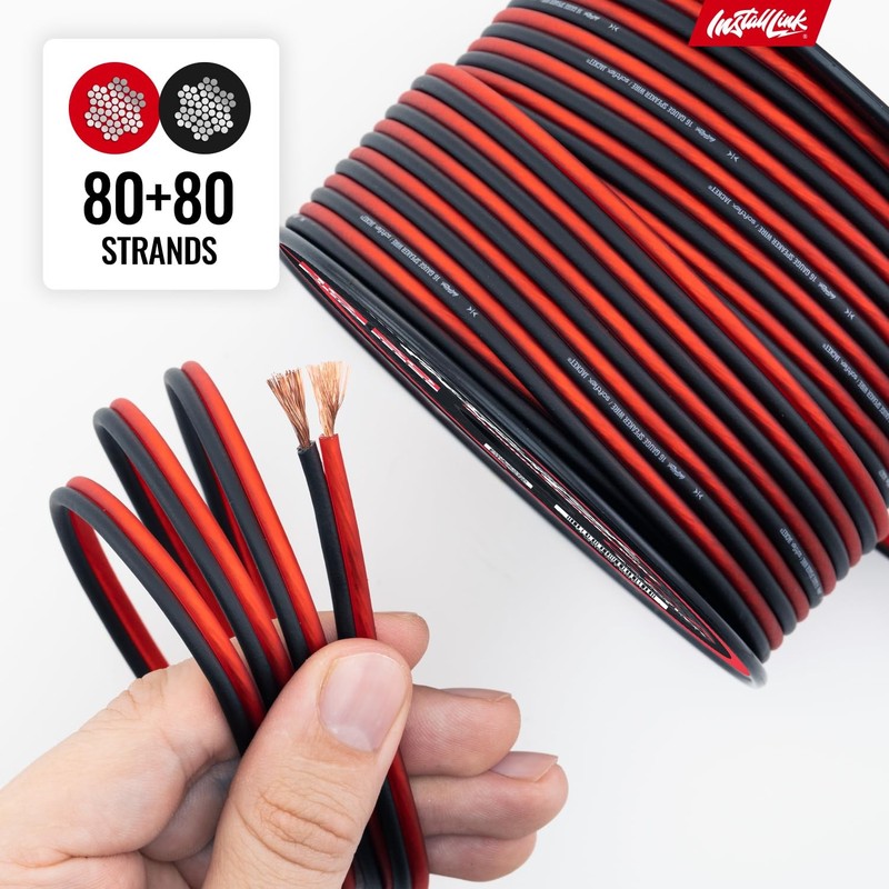 100ft 16 AWG Speaker Wire - CCA for Car & Home Theater Audio Systems7