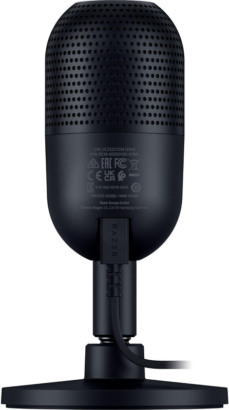 Seiren V3 Mini USB Microphone: Condenser Mic - Supercardioid Pickup Pattern - Ta8
