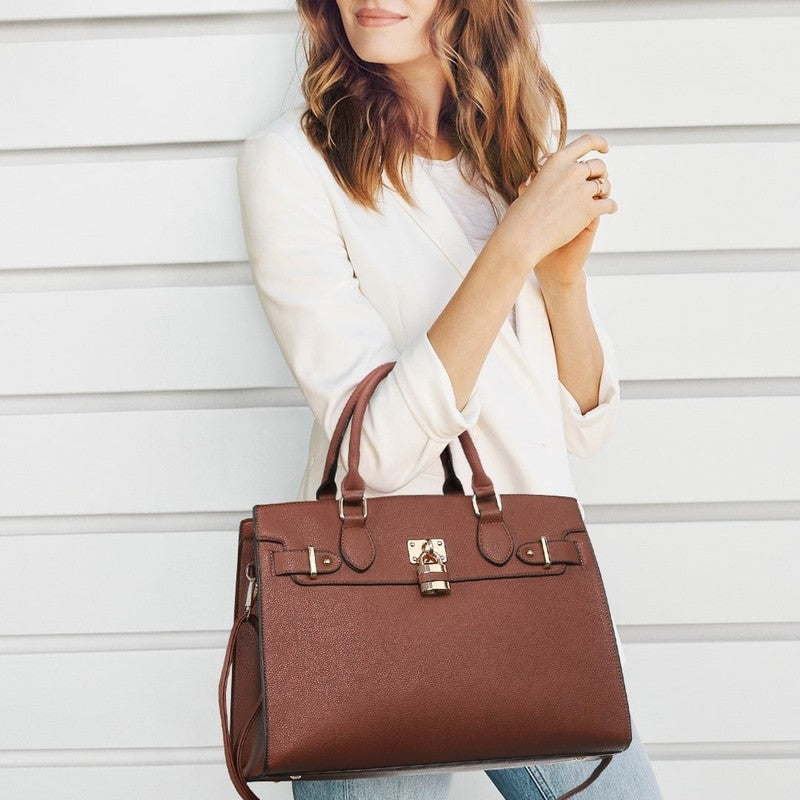 Women Handbag Purse Shoulder Top Handle Satchel Tote Work Bag Clutch2