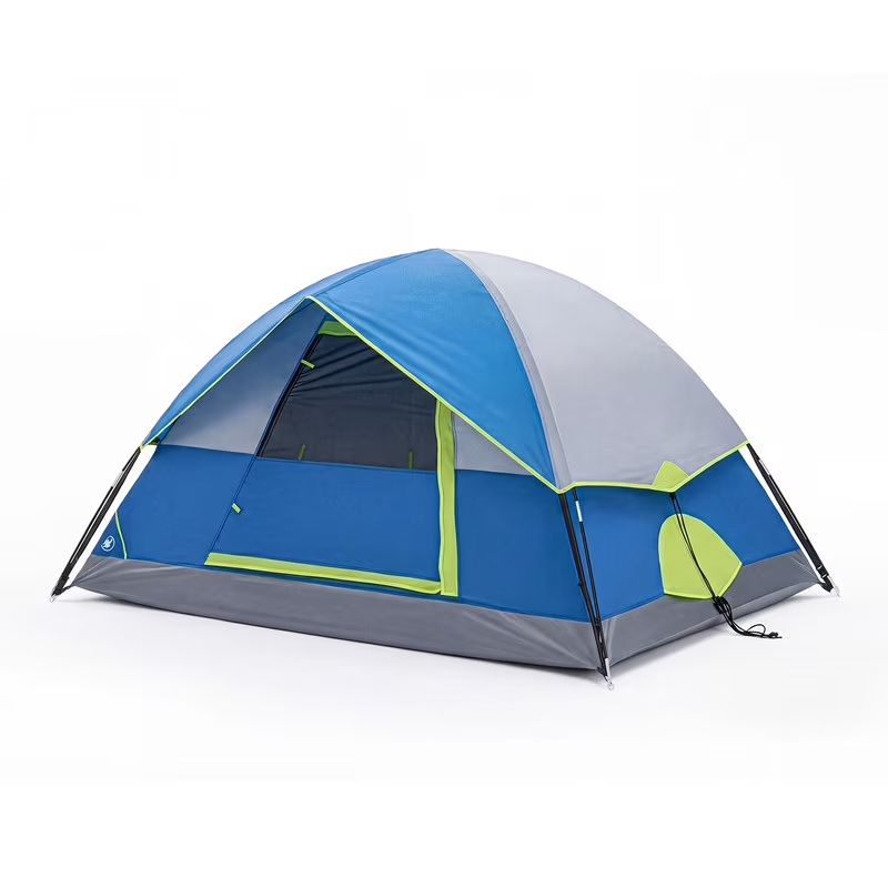 2 Person Waterproof Camping Tent with Rainfly, Easy Setup Dome Tent with Mesh Wi10