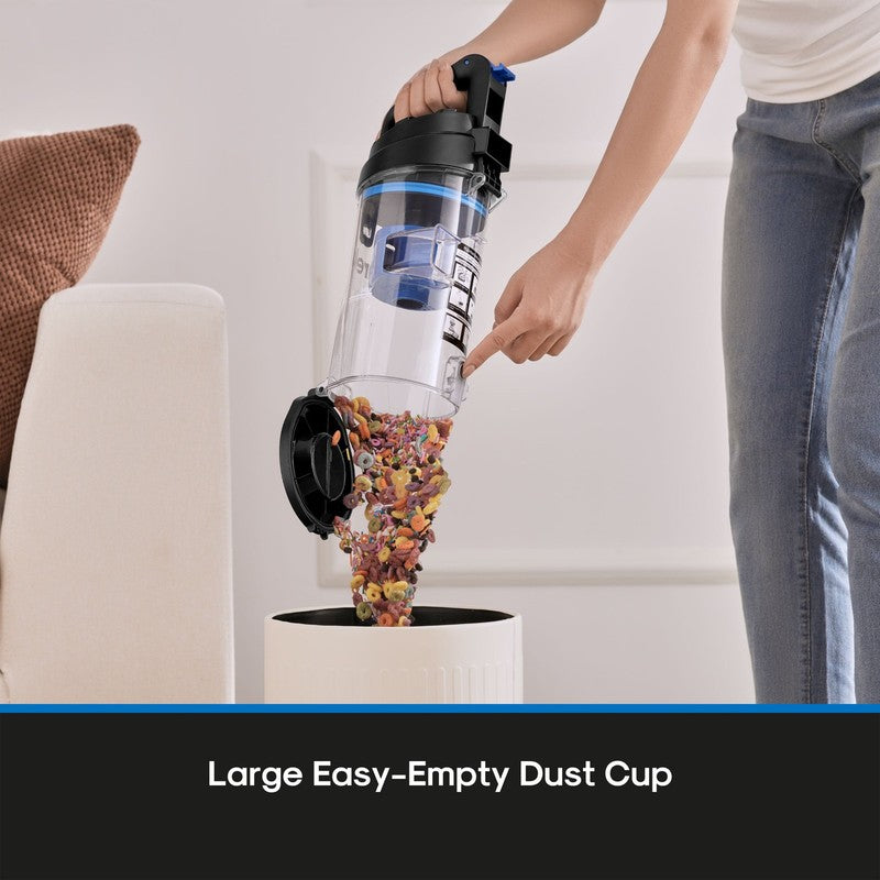 Airspeed plus Upright Vacuum, Compact, Extended Reach, Quick Release Handle, Bla9