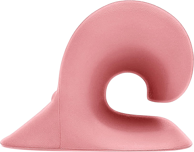 Neck Shoulder Relaxer Cervical Traction TMJ Pain Relief Pink3