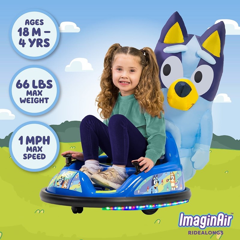 6V Imaginair Rider Battery-Powered Bumper Car Ride-On, 1 Piece4