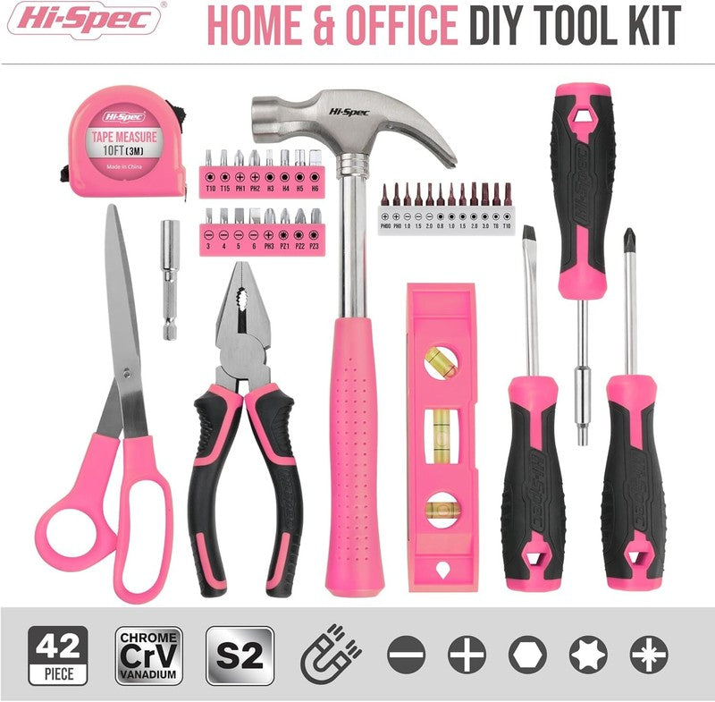 Tool Kit, General Household Hand Tool Set with Toolbox Storage Case, All In One 1