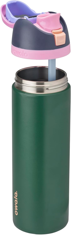 Owala FreeSip 24oz Insulated Stainless Steel Water Bottle Forest Fairy1