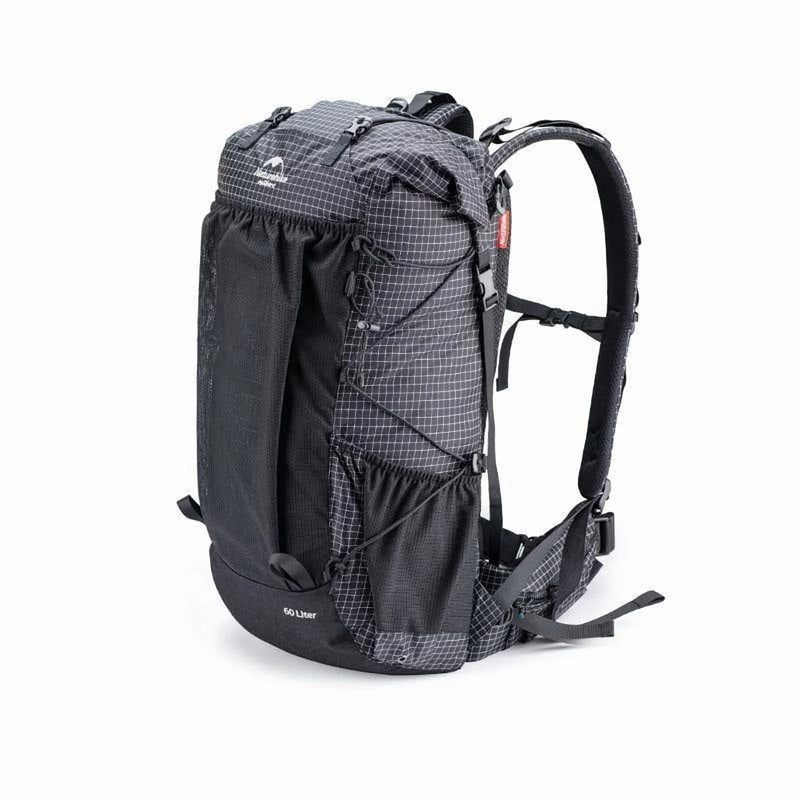 60L+5L Hiking Backpack – Waterproof, Lightweight Mountain Bag with Rain Cover & 0