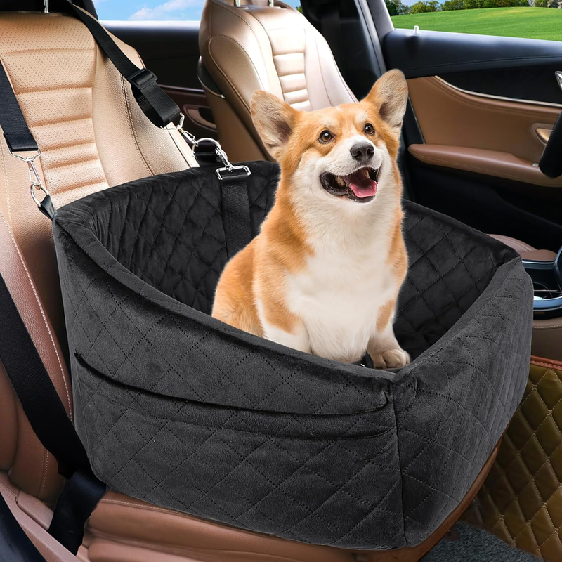 Dog Car Seat for Small Medium Dogs,Detachable Washable Dog Booster Seat under 306