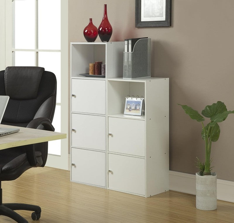 151186W X Tra Storage 1 Door Cabinet, White7