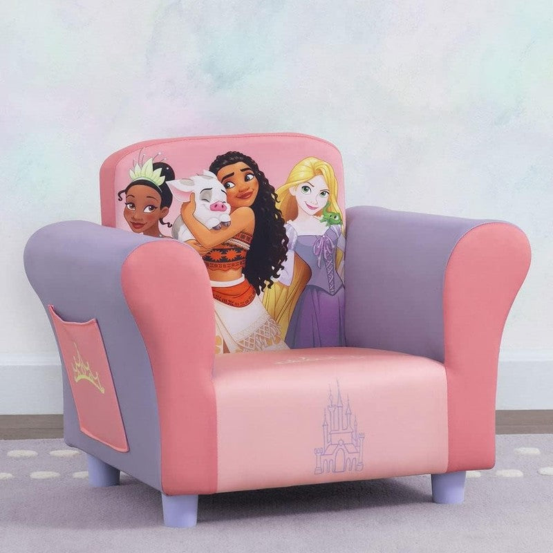 Kids Upholstered Chair, Princess1