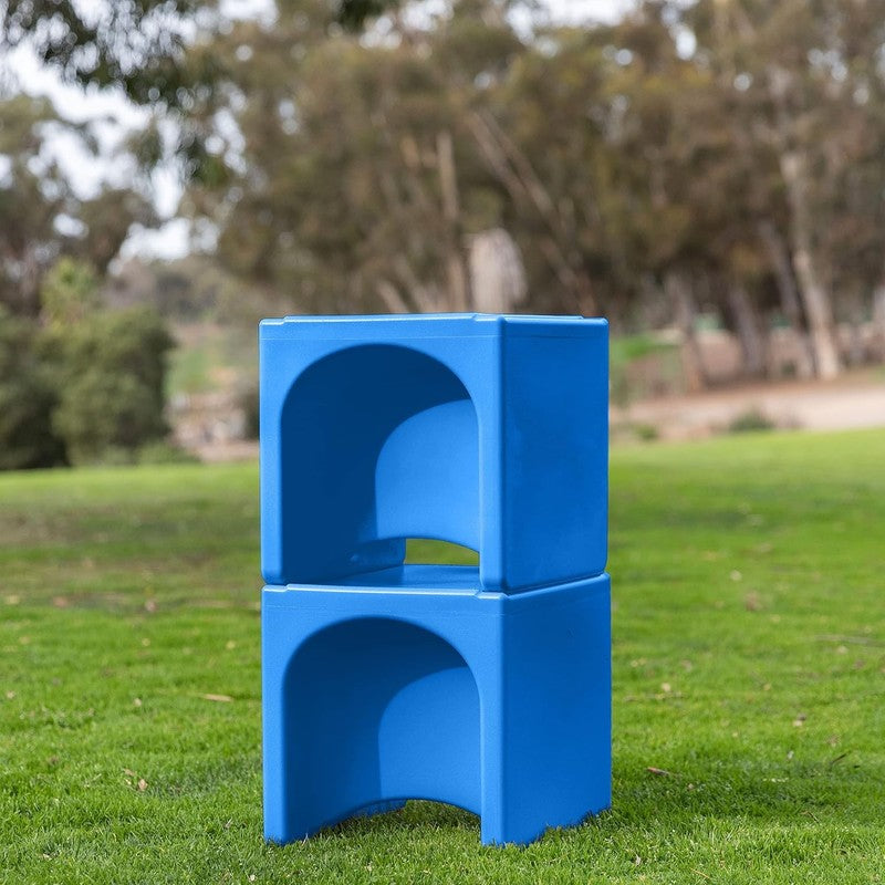 Tri Me 3 In 1 Cube Chair, Kids Furniture, Blue11