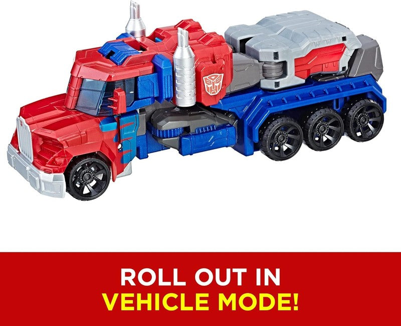 Optimus Prime Action Figure – 11" Transforming Robot Truck Toy for Kids 6+2