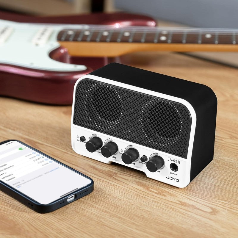Mini Guitar Amplifier 5W Bluetooth Rechargeable Portable Practice Amp Black6