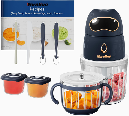 10-in-1 Baby Food Maker Processor Blender with Glass Bowls & Storage Containers0
