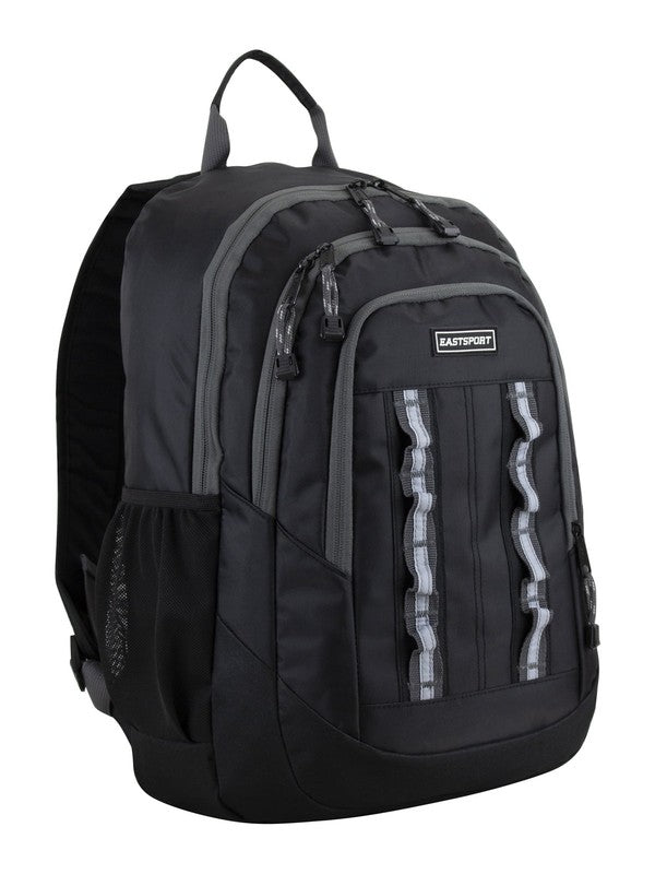Unisex Pinnacle Sport 19" Laptop Backpack, Black1