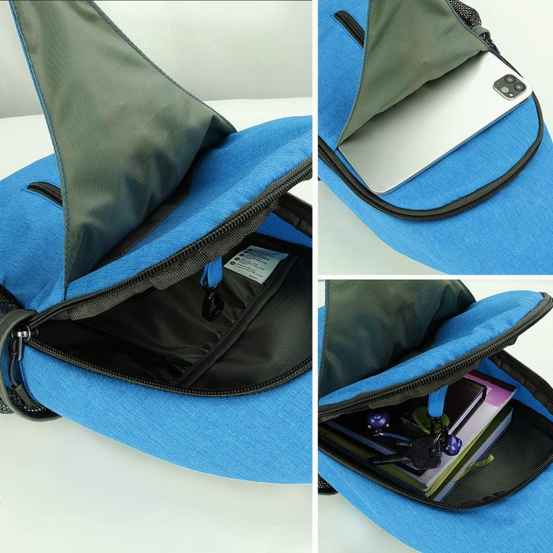 Crossbody Sling Backpack Travel Hiking Chest Bag Daypack for Men Women3