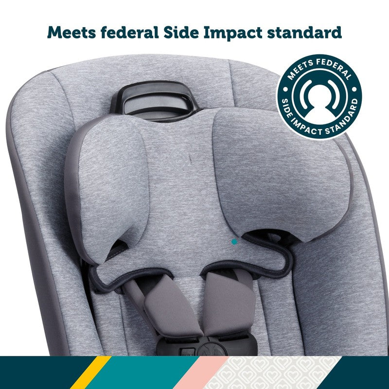 Quickfit All-In-One Convertible Car Seat, Cirrus, Gray5