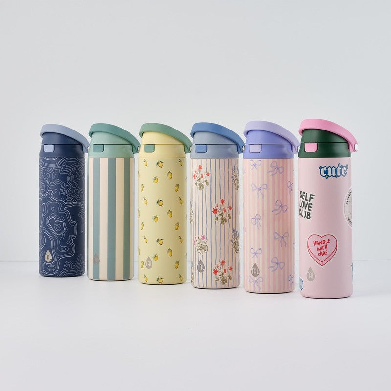 24Oz Stainless Steel 2-In-1 Water Bottle with Straw and Chug Lid, Nautical6
