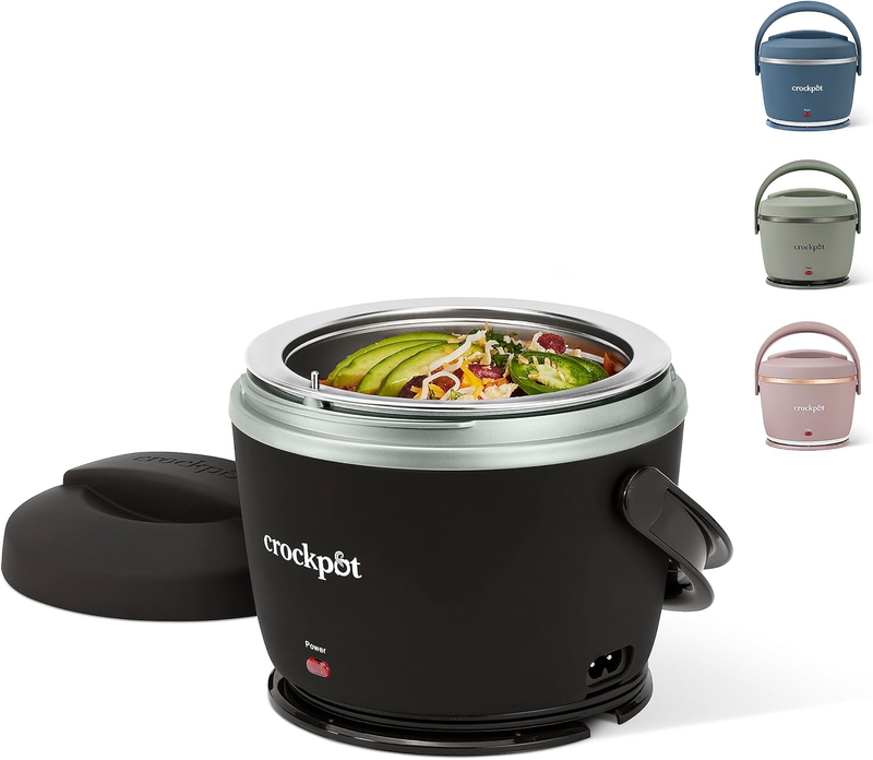 Electric Lunch Box 20oz Portable Food Warmer Spill Proof Dishwasher Safe8