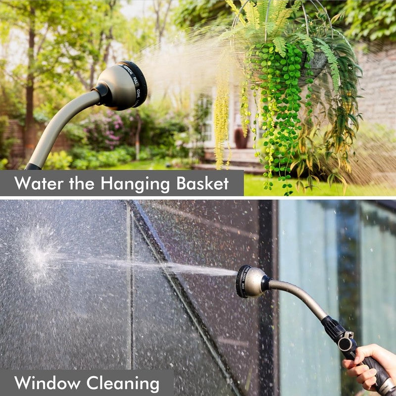 Heavy Duty Metal Watering Wand with 10 Spray Patterns & Thumb Control5