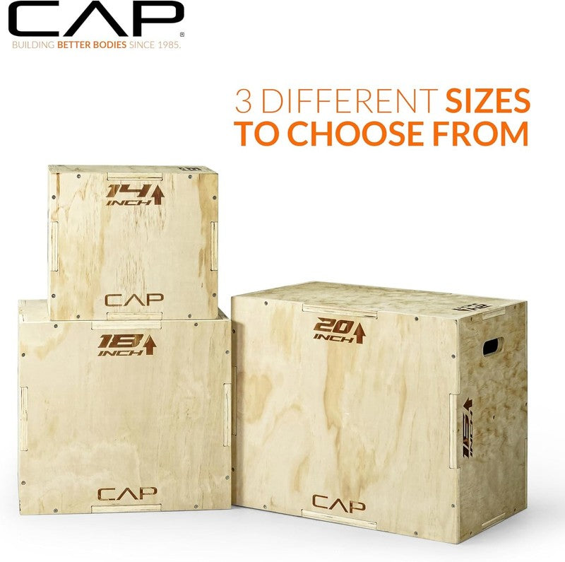 3-In-1 Plyometric Wood Box 24in x 20in x 16 in4