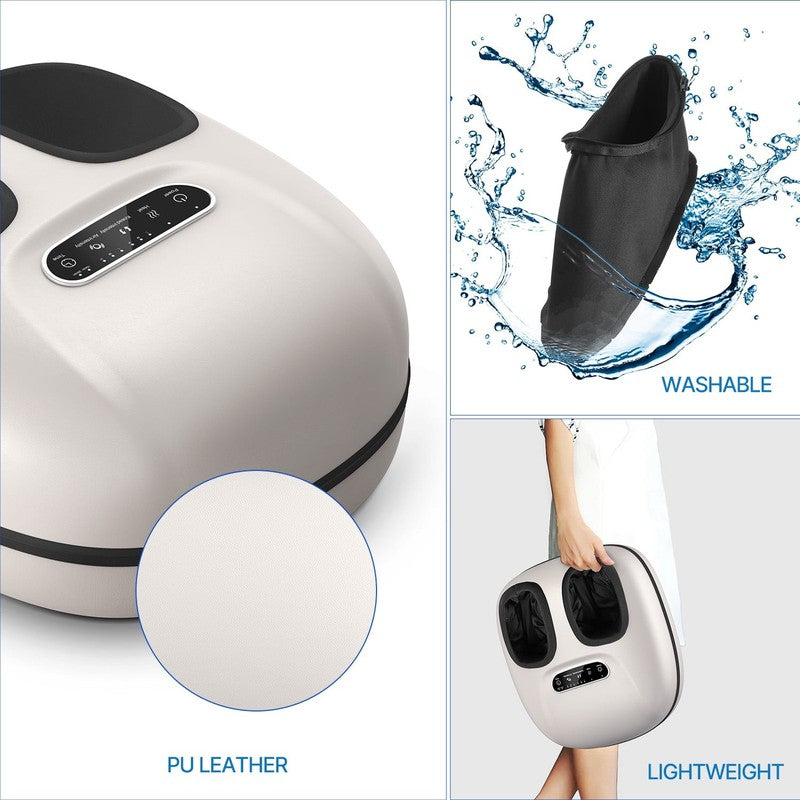 Shiatsu Foot Massager with Heat for Neuropathy Tired Foot Blood Circulation, FSA9