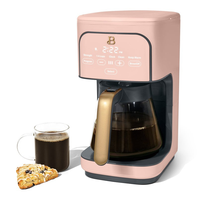 12 Cup Programmable Coffee Maker, Rose by Drew Barrymore8