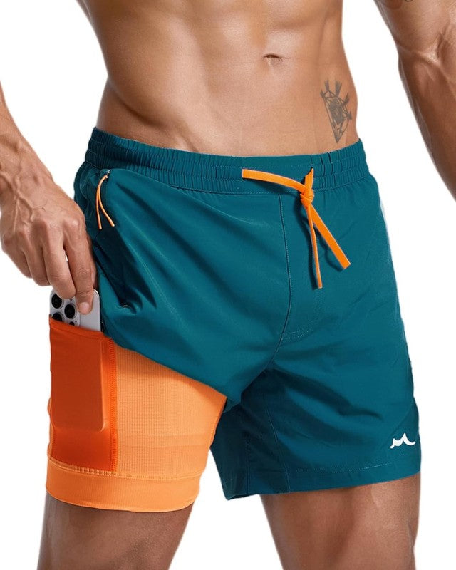 Men'S Athletic Running Shorts with Liner Ultra Lightweight Workout Shorts 5"/ 7"1