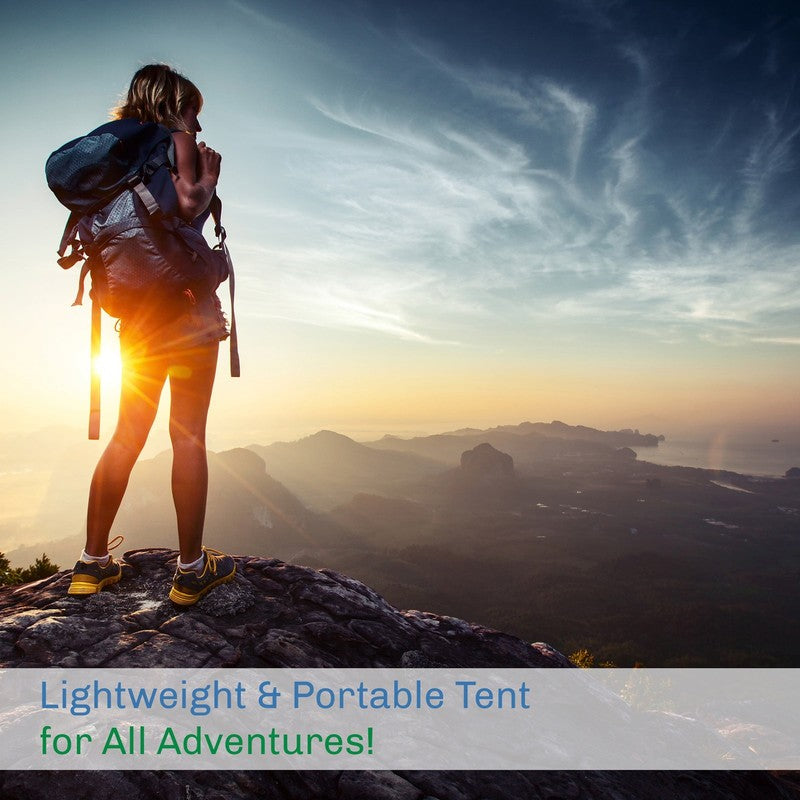 2-Person Camping Tent ? Includes Rain Fly and Carrying Bag ? Lightweight Outdoor6