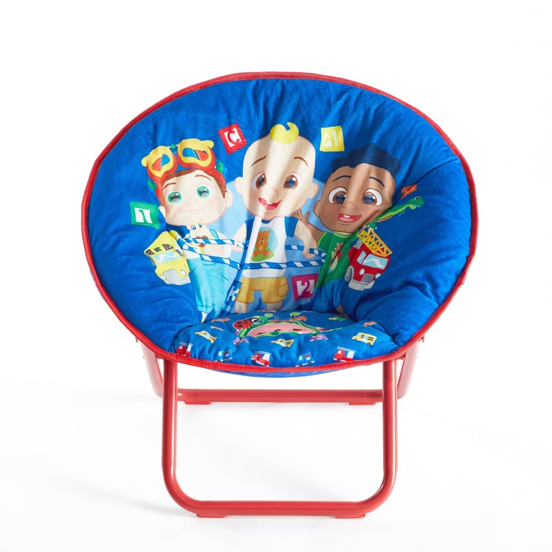 Cocomelon Red Polyester Folding Chair for Toddler0
