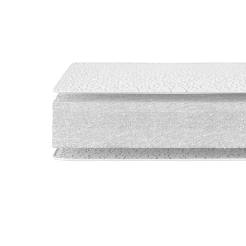 Sweet Dreams Baby & Toddler Mattress, White/Gray Polka Dot2