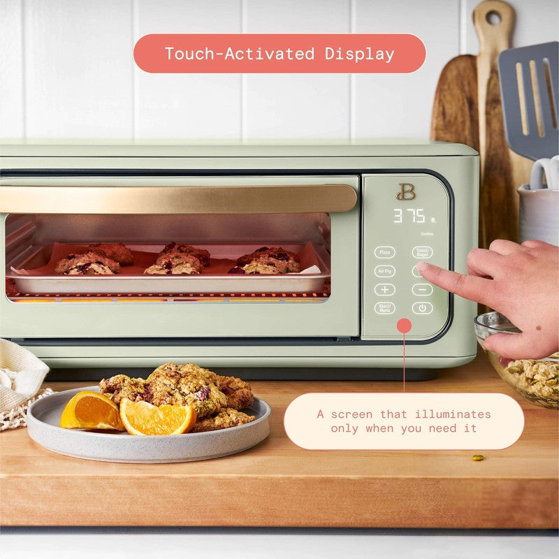 Drew Barrymore Infrared Air Fryer Toaster Oven 9-Slice 1800W Sage Green5