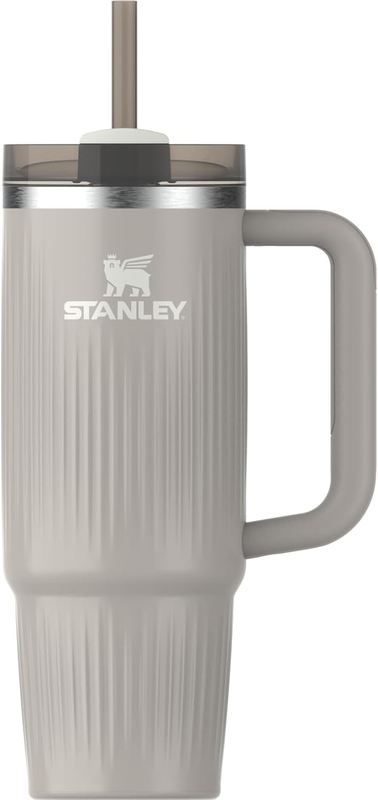 Stanley Quencher H2.0 30oz Tumbler w/ Handle Straw Insulated Ash Gloss0