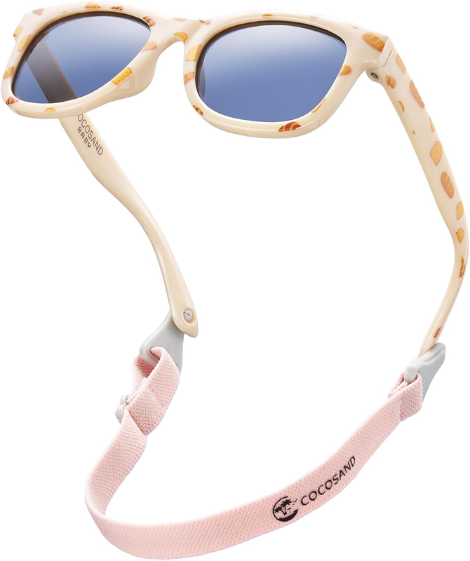 Polarized Baby Sunglasses UV400 Flexible Strap Infant Toddler 0 24 Months10