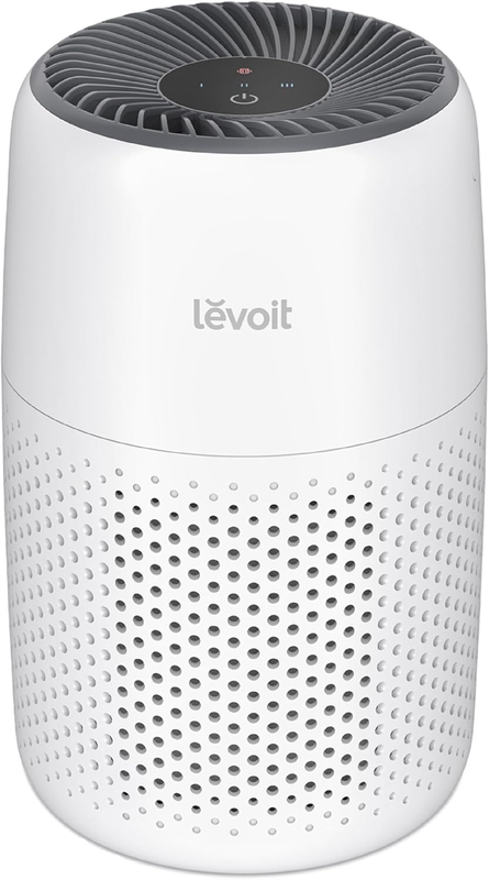 Air Purifier 3 in 1 Filter w/ Fragrance Sponge Smoke Allergies Pet Dander White8