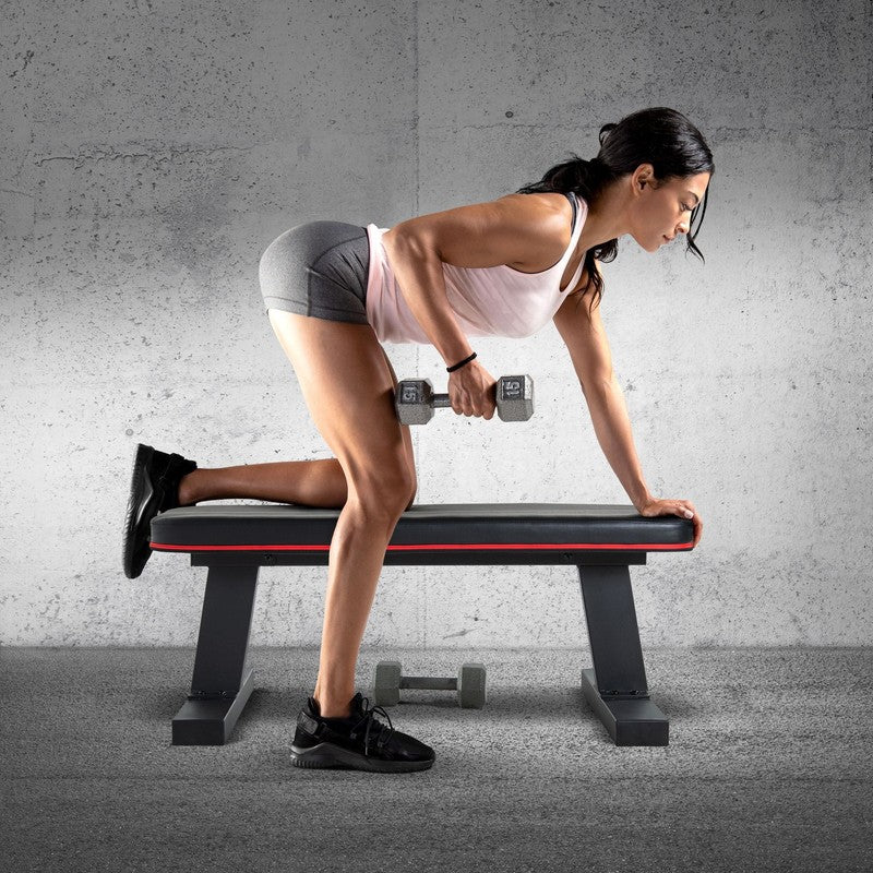 Strength Heavy Duty Flat Bench, Black Finish (600Lb Weight acity)7