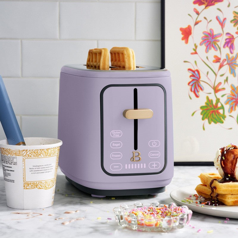 2 Slice Toaster with Touch Activated Display, Lavender by Drew Barrymore1