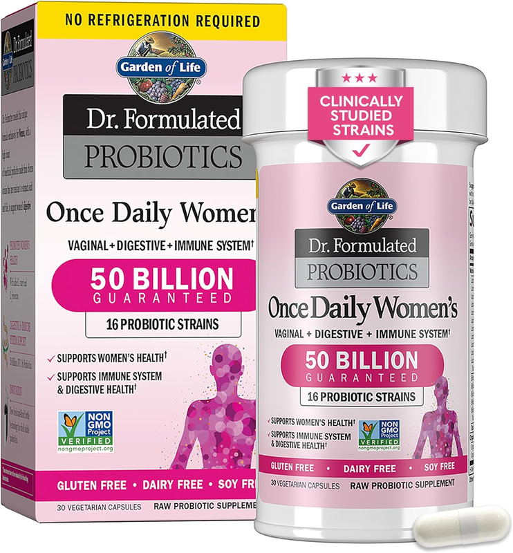 Women's Daily Probiotics - 50 Billion CFU for Digestive & Immune Health8