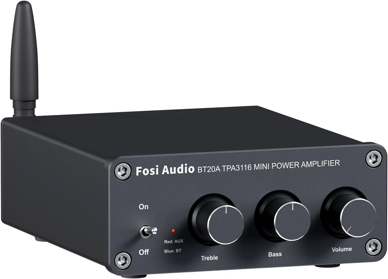 BT20A Bluetooth 2 Ch Stereo Amplifier 200W Mini Class D Home/Outdoor Audio10
