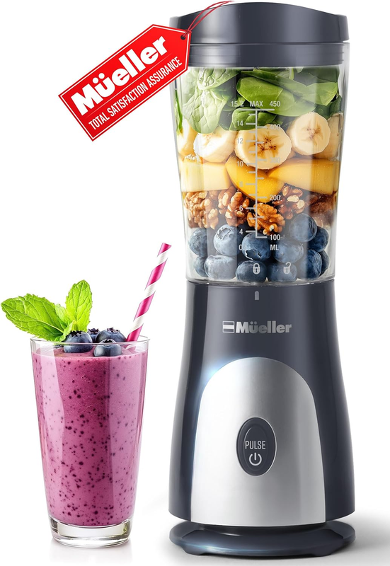 Smoothie Blender 15Oz Travel Cup & Lid, Personal Blender for Shakes & Baby Food7