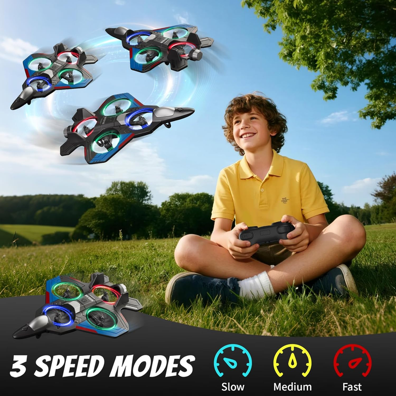 RC Foam Airplane Remote Control Fighter Jet Easy Fly 360° Flip Kids Adults2