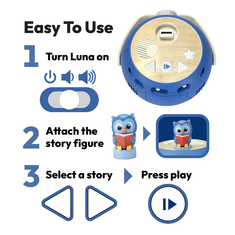 Projector Starter Set 5 Stories & 5 Songs, Toddler Toy Gift for Ages 3+5