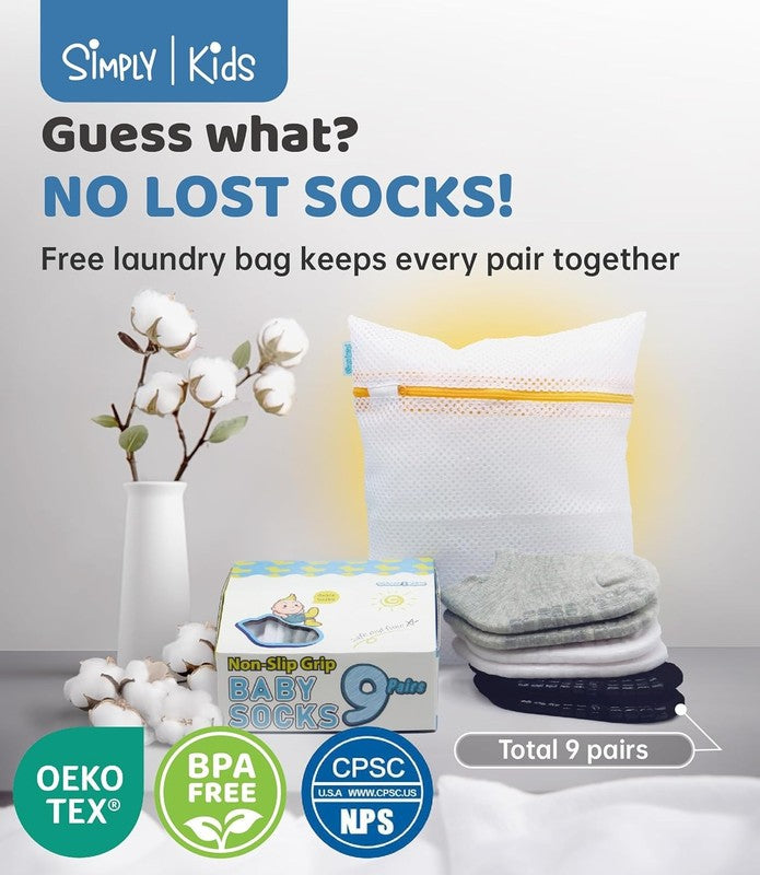 Baby Non-Slip Ankle Socks – Superior Grip, Soft Cotton, for Active Toddler Girls4