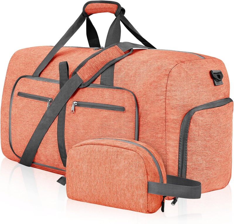 Duffle Bag Shoes Compartment Foldable Travel Waterproof Adjustable Strap Men10