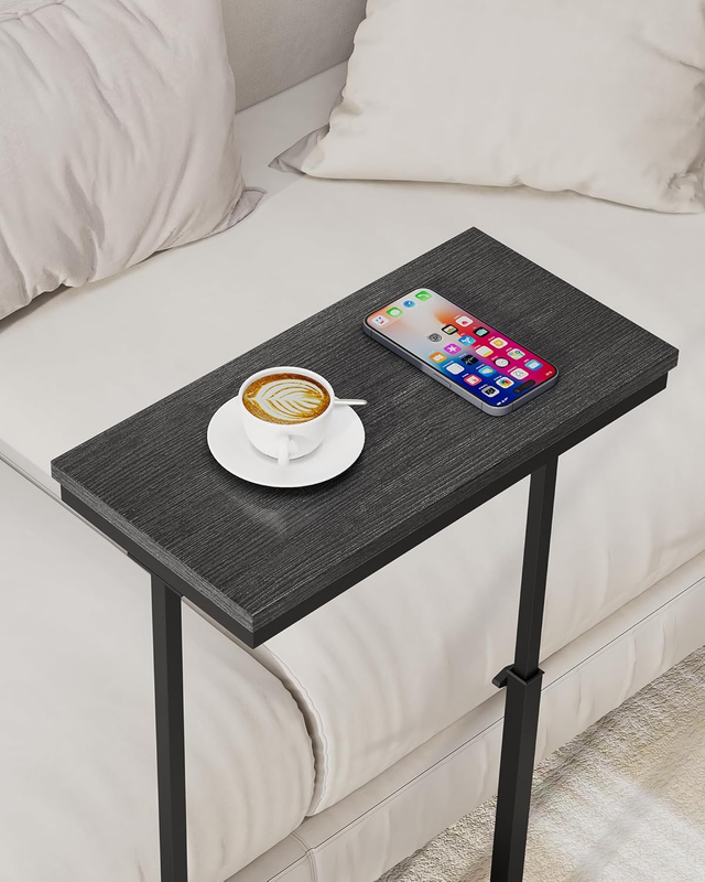 Black End Table Side Sofa Table Tall Couch Table Living Room Bedroom7