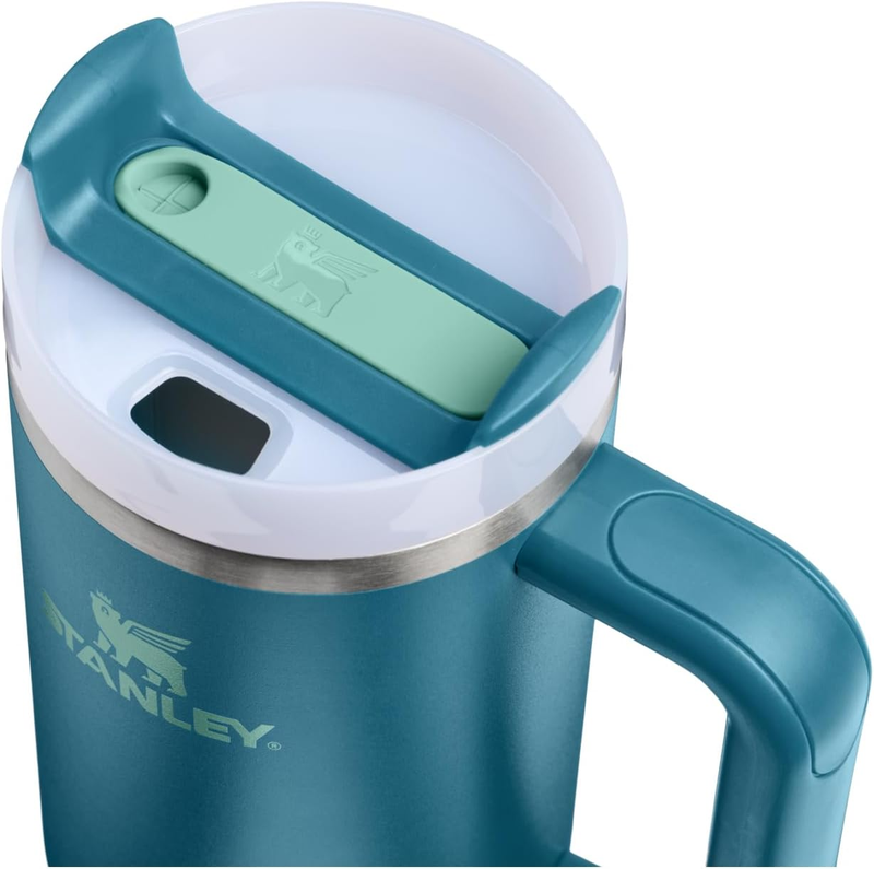 Stanley Quencher H2.0 30oz Tumbler w/ Handle Straw Insulated Coastal Teal1