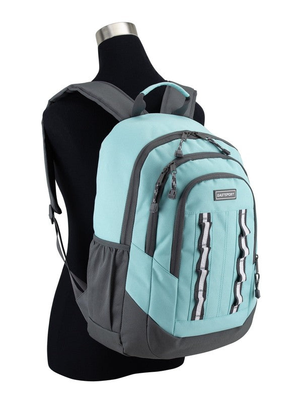Unisex Pinnacle Sport 19" Laptop Backpack, Aqua Sky1