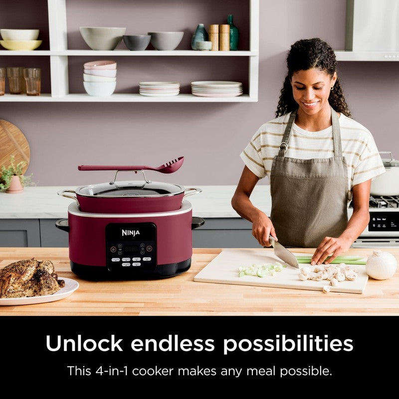 Foodi Possible Cooker, 8.5 Quart, 6 In 1 Multi Cooker, Slow Cooker, Steamer, Gla10